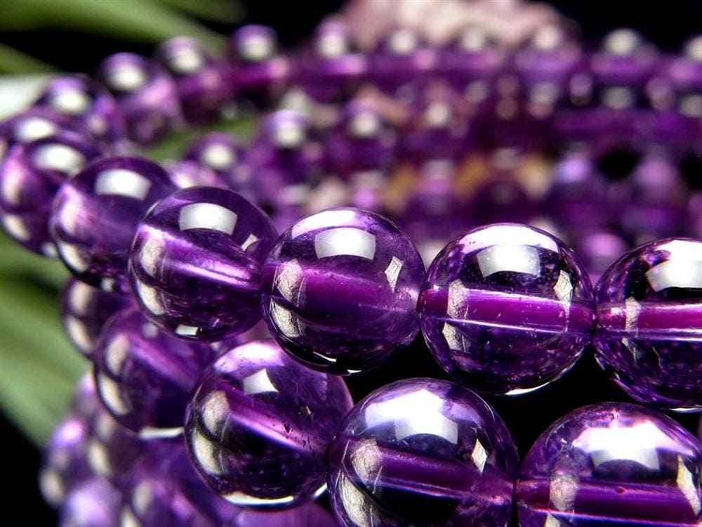 アメジスト 紫水晶 ブレスレット 2月の誕生石