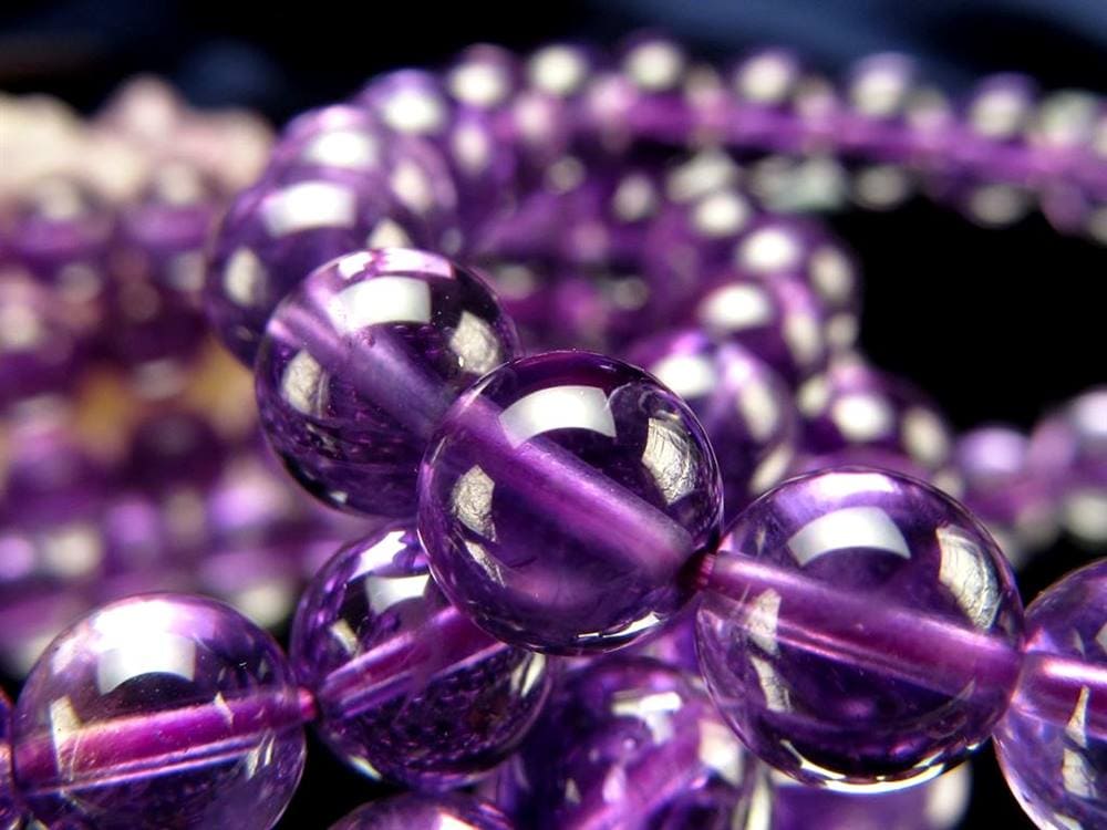 アメジスト 紫水晶 ブレスレット 2月の誕生石