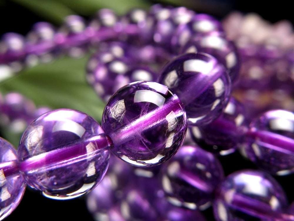 アメジスト 紫水晶 ブレスレット 2月の誕生石