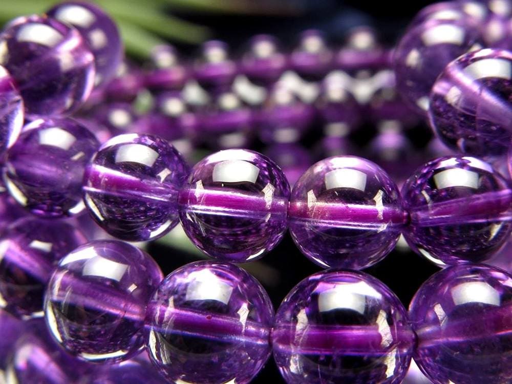 アメジスト 紫水晶 ブレスレット 2月の誕生石