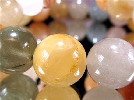 サゲニティッククォーツ ブレスレット キャッツアイ ルチルクォーツ ラビットヘア