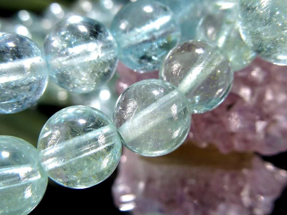 ミントブルートパーズ ブレスレット 11月の誕生石 Topaz 黄玉