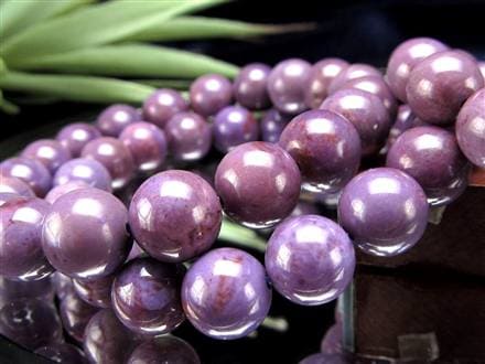 ジェイド ラベンダージェイド 翡翠 ブレスレット トルコ翡翠