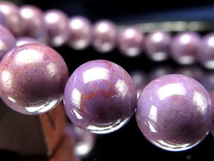 ジェイド ラベンダージェイド 翡翠 ブレスレット トルコ翡翠