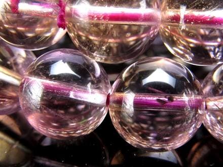 アメトリン ブレスレット 虹入り アメジスト シトリン