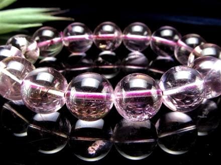 アメトリン ブレスレット 虹入り アメジスト シトリン