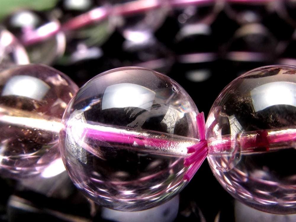 アメトリン ブレスレット 虹入り アメジスト シトリン