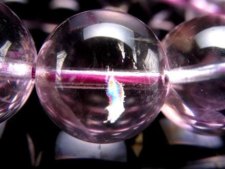 アメトリン ブレスレット 虹入り アメジスト シトリン