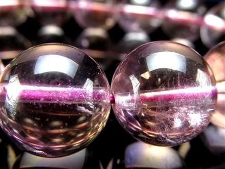 アメトリン ブレスレット 虹入り アメジスト シトリン