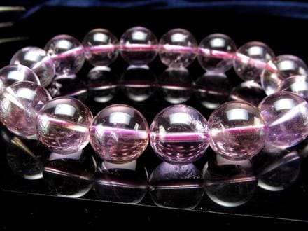 アメトリン ブレスレット 虹入り アメジスト シトリン