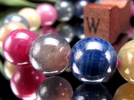 コランダム サファイア ブレスレット ルビー 宝石