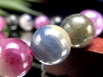 コランダム サファイア ブレスレット ルビー 宝石