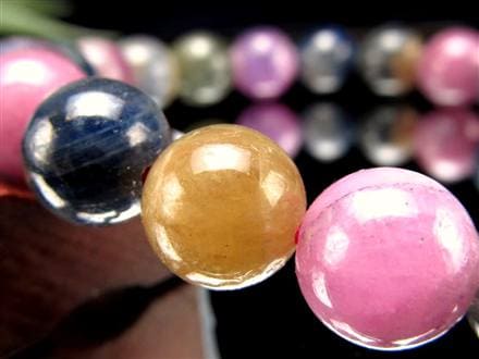 コランダム サファイア ブレスレット ルビー 宝石