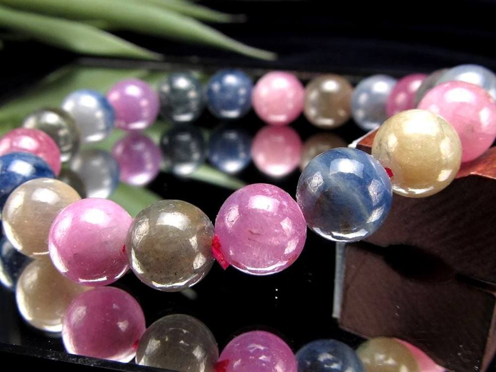 コランダム サファイア ブレスレット ルビー 宝石