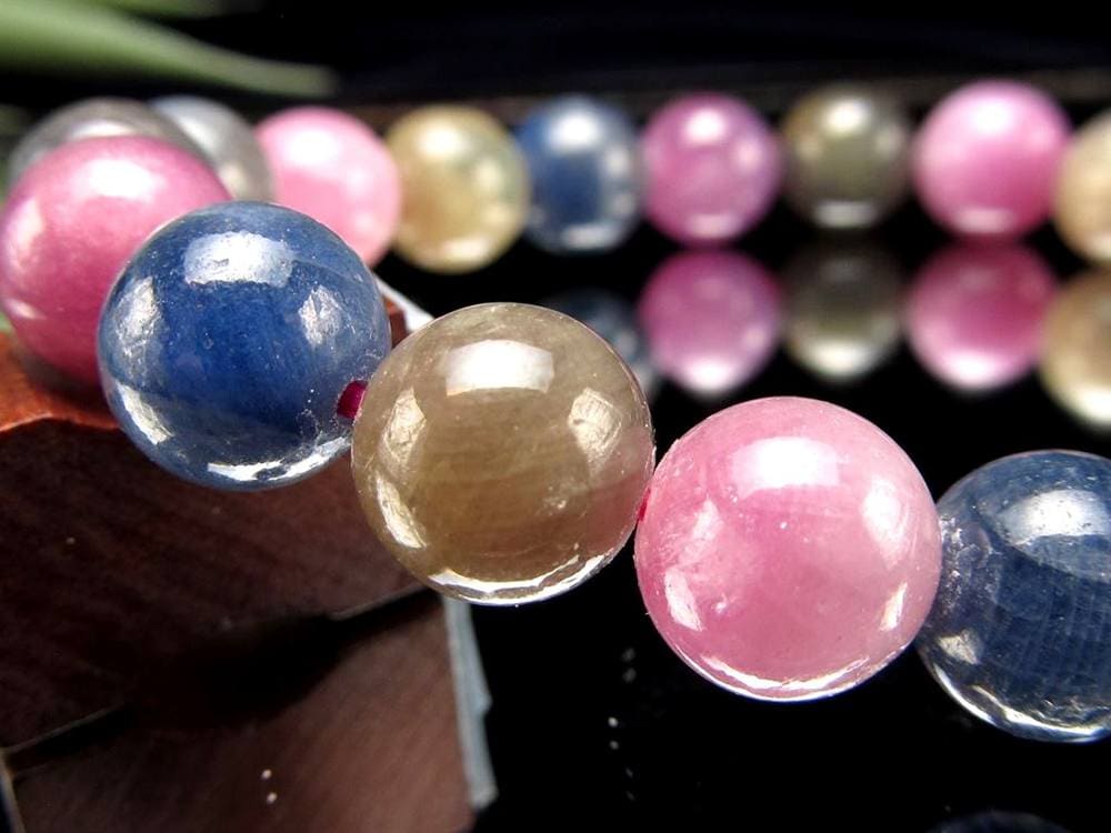 コランダム サファイア ブレスレット ルビー 宝石