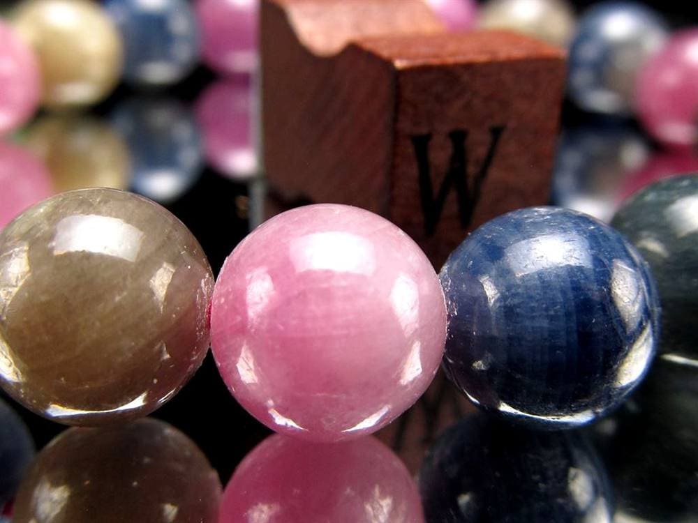 コランダム サファイア ブレスレット ルビー 宝石