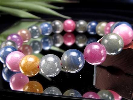 コランダム サファイア ブレスレット ルビー 宝石