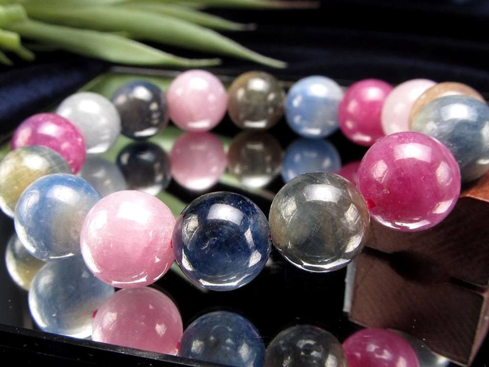 コランダム サファイア ブレスレット ルビー 宝石