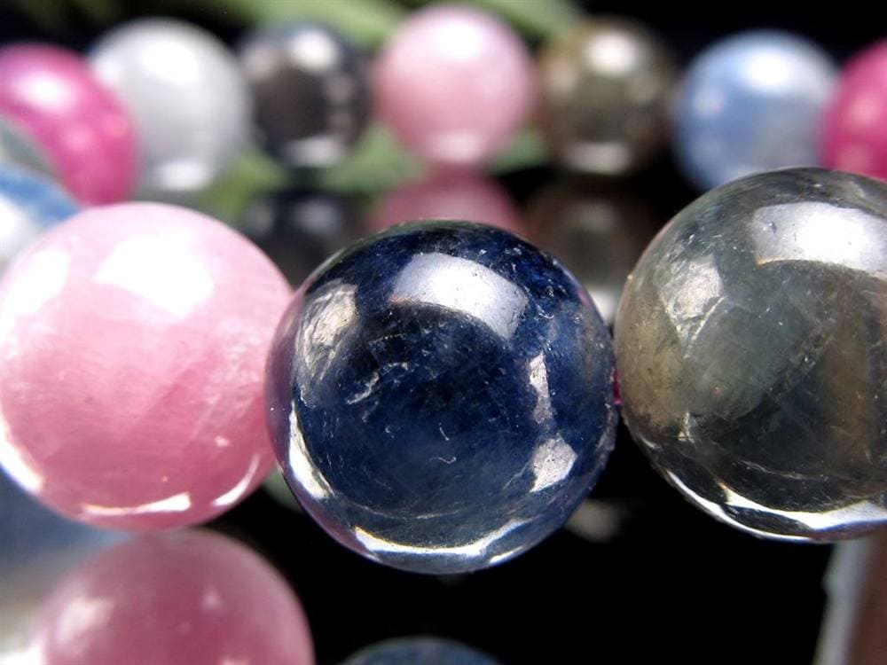 コランダム サファイア ブレスレット ルビー 宝石