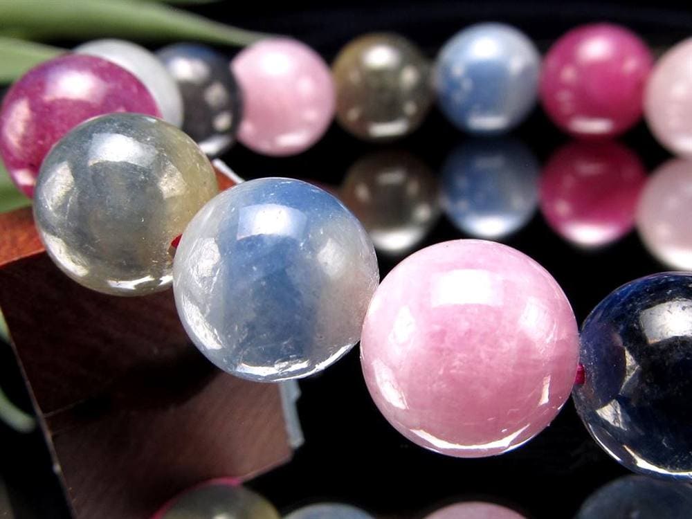 コランダム サファイア ブレスレット ルビー 宝石