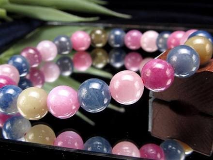 コランダム サファイア ブレスレット ルビー 宝石