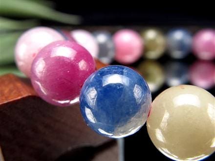 コランダム サファイア ブレスレット ルビー 宝石