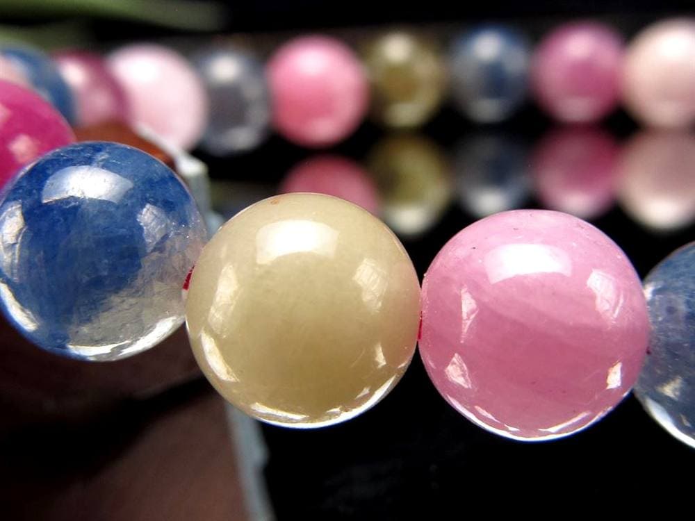 コランダム サファイア ブレスレット ルビー 宝石