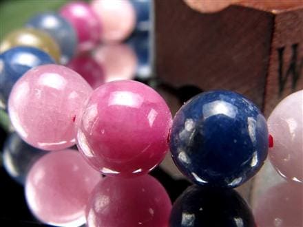 コランダム サファイア ブレスレット ルビー 宝石