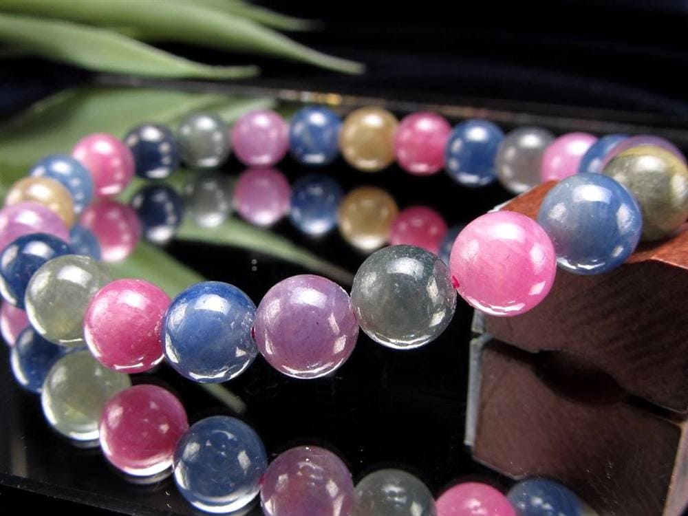 コランダム サファイア ブレスレット ルビー 宝石