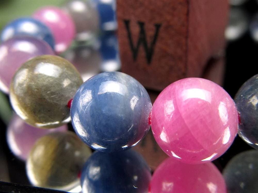 コランダム サファイア ブレスレット ルビー 宝石