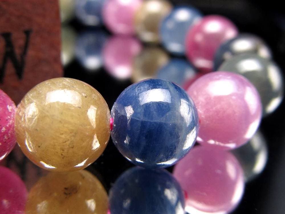 コランダム サファイア ブレスレット ルビー 宝石