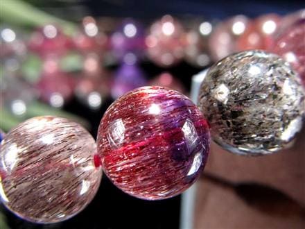 スーパーセブン ブレスレット ゲーサイト インクルージョン レピドクロサイト