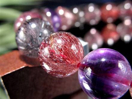 スーパーセブン ブレスレット ゲーサイト インクルージョン レピドクロサイト