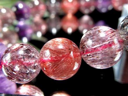 スーパーセブン ブレスレット ゲーサイト インクルージョン レピドクロサイト