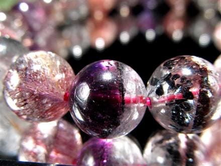 スーパーセブン ブレスレット ゲーサイト インクルージョン レピドクロサイト