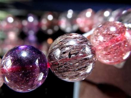 スーパーセブン ブレスレット ゲーサイト インクルージョン レピドクロサイト