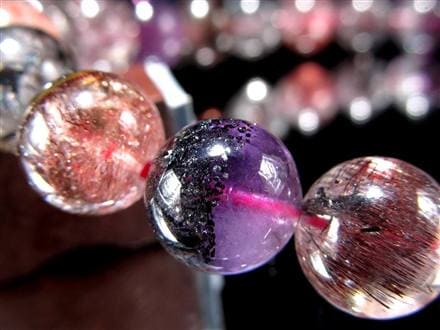 スーパーセブン ブレスレット ゲーサイト インクルージョン レピドクロサイト