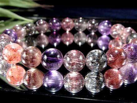 スーパーセブン ブレスレット ゲーサイト インクルージョン レピドクロサイト