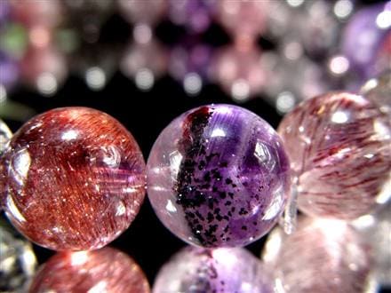 スーパーセブン ブレスレット ゲーサイト インクルージョン レピドクロサイト