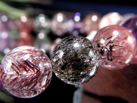 スーパーセブン ブレスレット ゲーサイト インクルージョン レピドクロサイト