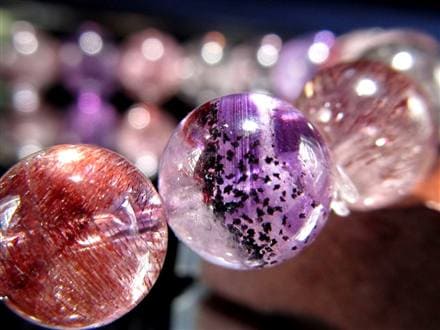 スーパーセブン ブレスレット ゲーサイト インクルージョン レピドクロサイト