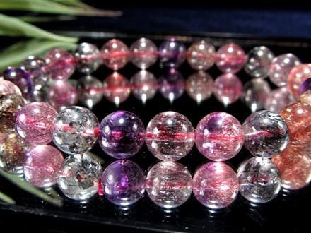 スーパーセブン ブレスレット ゲーサイト インクルージョン レピドクロサイト