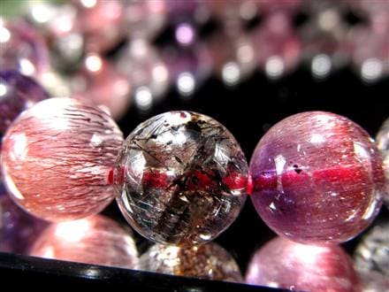 スーパーセブン ブレスレット ゲーサイト インクルージョン レピドクロサイト