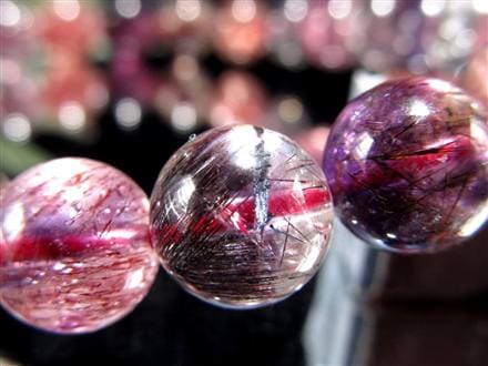 スーパーセブン ブレスレット ゲーサイト インクルージョン レピドクロサイト