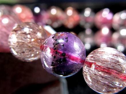 スーパーセブン ブレスレット ゲーサイト インクルージョン レピドクロサイト