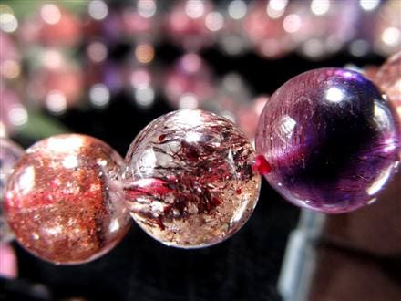 スーパーセブン ブレスレット ゲーサイト インクルージョン レピドクロサイト