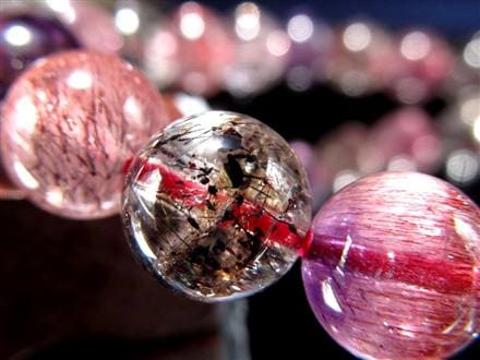 スーパーセブン ブレスレット ゲーサイト インクルージョン レピドクロサイト