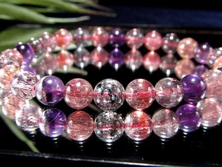 スーパーセブン ブレスレット ゲーサイト インクルージョン レピドクロサイト