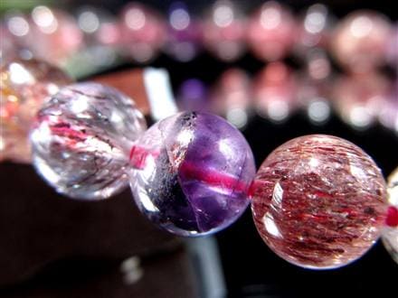 スーパーセブン ブレスレット ゲーサイト インクルージョン レピドクロサイト