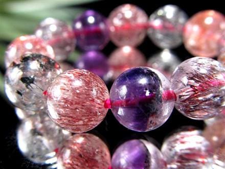 スーパーセブン ブレスレット ゲーサイト インクルージョン レピドクロサイト